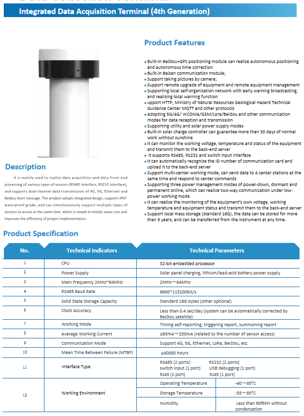 Integrated Data Acquisition Terminal (4th Generation)(图1)