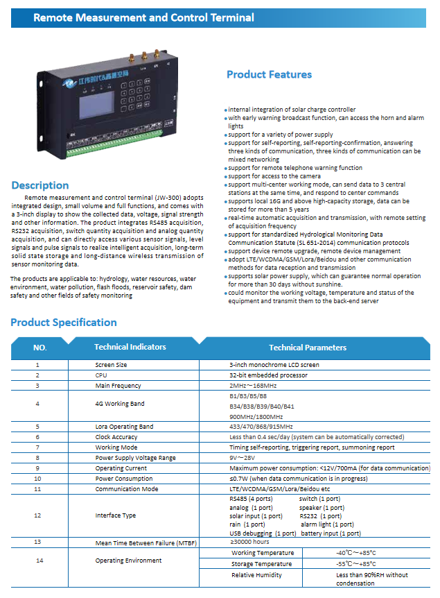 Remote Measurement and Control Terminal(图1)